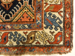 Antique Persian Lori Runner Circa 1880 - Size: 3'5" x 8'1"                      