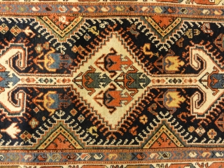 Antique Persian Lori Runner Circa 1880 - Size: 3'5" x 8'1"                      