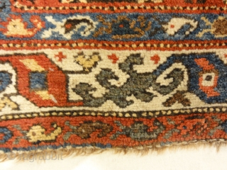 Antique Persian Lori Runner Circa 1880 - Size: 3'5" x 8'1"                      