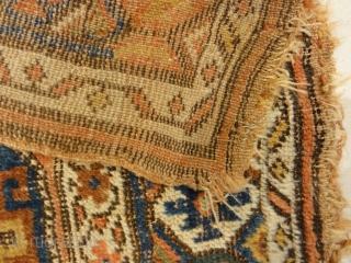 Antique North West Persian Kurdish Rug - Size: 4'2" x 6'6"                      