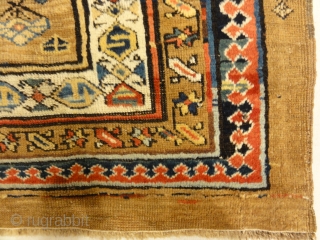 Antique Tribal Persian Camelhair Sarab - Size: 4' x 9'9"                       