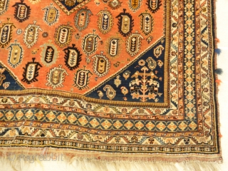 Antique Qashqai - Size: 3'7" x 5'                          