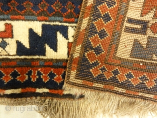 Caucasian Kazak Prayer Rug - Size: 5’9″ x 7’1″                        