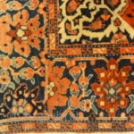 Antique Persian Sarouk Farahan - Size: 3'4" x 4'11"                        