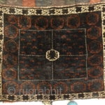 Antique Persian Beluch Complete Saddle Bag - Size: 2'9" x 5'9"                      