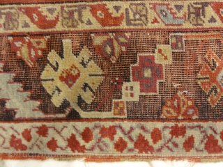 Antique Turkish Handwoven Mujur / Kirshehir Rug

3’10” x 5′
                        