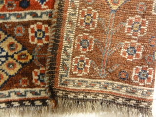 Antique Persian Qashgai Woven Circa 1890 Genuine Woven Carpet

3'10" x 5'4"                      