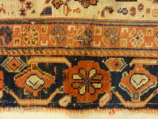 Rare Persian Proto Afshar Rug 

3'9" x 6'                         