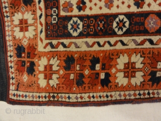 Antique Turkish Bergama Rug Woven Circa 1880

3'9" x 4'7"                        