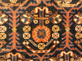 Antique Handwoven Persian Afshar Botteh Rug

Boteh were first depicted in Persian rugs. The English word is paisley. Antique Persian Afshar rugs are similar to antique Caucasian rugs in their rug colors and  ...