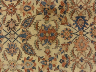 Extraordinarily Finely Knotted Exemplary Farahan Rug - Size: 4’4″ x 6’8″                      