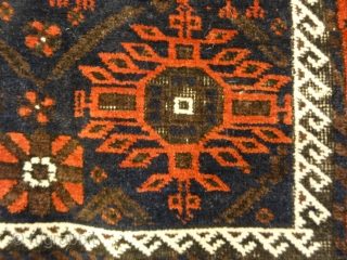 Antique Persian Baluch
Finest Tribal Antique Persian Beluch can be primarily recognized by their exceptional wool quality and color combination. This rug comes from a tribal area in Southern Iran bordering Afghanistan and  ...