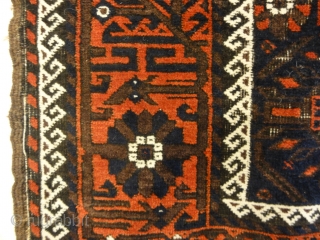 Antique Persian Baluch
Finest Tribal Antique Persian Beluch can be primarily recognized by their exceptional wool quality and color combination. This rug comes from a tribal area in Southern Iran bordering Afghanistan and  ...