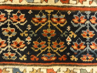 Proto Shahsavan Soj-Bolagh rug ca. 1800 in perfect condition
3'2" x 5'1"                      