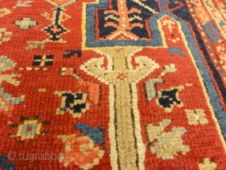 Rare Turkish Oushak Meditation Piece Circa 1800s
4’8″ x 6’6″                        