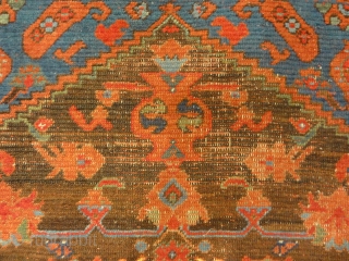 Antique Turkish Kula Rug Circa 1880
4′ x 5’9″                         