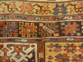 Rare Antique Turkish Tribal Makri Rug
4’5″ x 5’10”                         