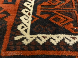 Antique Original Afghani Beluch Circa 1900
3’6″ x 6’6″                         