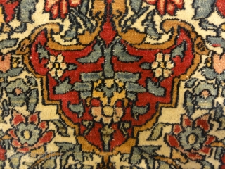 Antique Kerman Rug Circa 1890
4’7″ x 6’11”                          