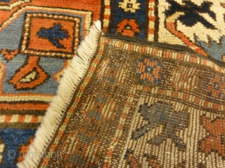 Antique Rare Cloudband Caucasian Chondzoresk Rug
5′ x 8′                         