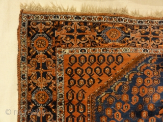 Antique Intricate Botteh Afshar Rug
4’10” x 7’3″                          