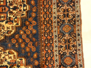 Antique Intricate Botteh Afshar Rug
4’10” x 7’3″                          