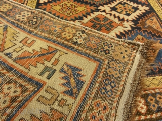 Antique Shirvan Runner Rug
3’10” x 8’12”                           