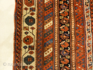 Antique Afshar Rug Circa 1870s
5′ x 8’8″                          