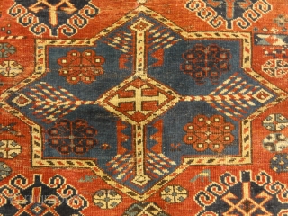 Fine Antique Shirvan Woven by an Armenian Girl
3’8″ x 7’2″                       