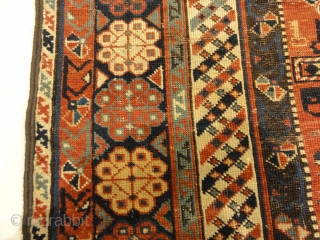 Fine Antique Shirvan Woven by an Armenian Girl
3’8″ x 7’2″                       