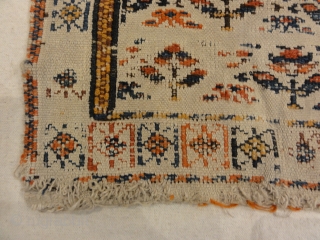 Antique Soumak Rug
5'3" x 5'6"                            