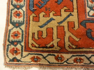 17th Century Pre-Proto Kurdish Shrub Carpet
5’7″ x 9’6″                         