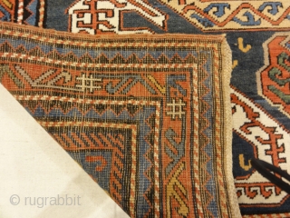 Antique Kazak Kasim Oushak ca 1875

4'4 x 6'7                         