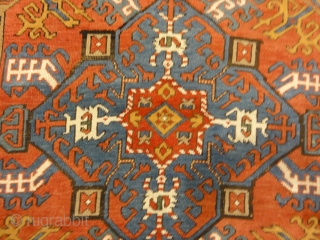 Antique Kazak Kasim Oushak ca 1875

4'4 x 6'7                         