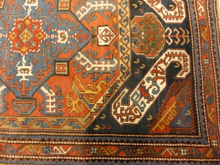 Antique Kazak Kasim Oushak ca 1875

4'4 x 6'7                         