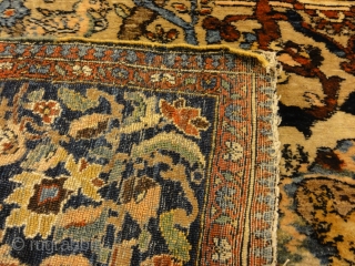 Very Rare and Unusual Antique Bakhtiari Rug
4'4" x 6'                        