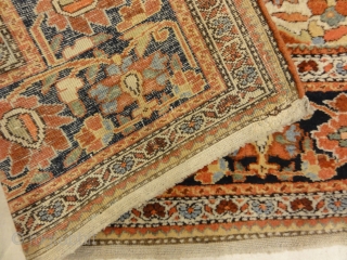 Rare Antique Fine Farahan Circa 1870
7’2″ x 10’6″                         