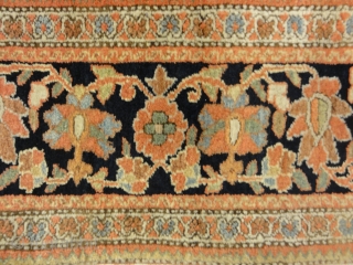 Rare Antique Fine Farahan Circa 1870
7’2″ x 10’6″                         