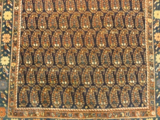 Antique Afshar Traditional Boteh Rug
3’10” x 5′                          