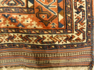 Antique Lori Persian Tribal Rug Circa 1880
5'3" x 11'                        