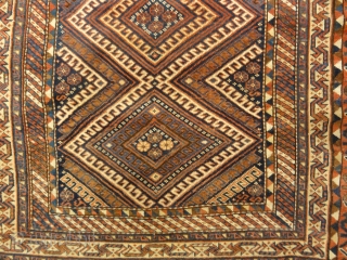 Antique Lori Persian Tribal Rug Circa 1880
5'3" x 11'                        