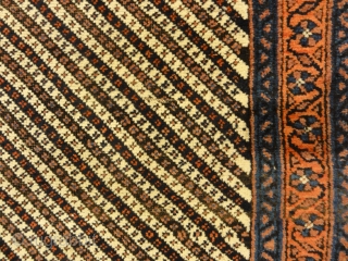 Unique Antique Persian Beluch Rug
Size: 2’11” x 5’3″                         