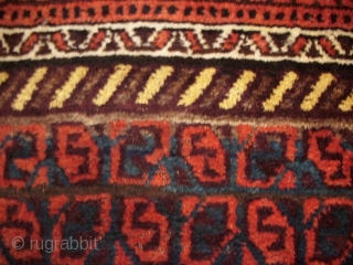 Aimag Belutsch, Taschenfront, Afgahnistan, um 1910                           