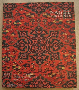 Konvolut Nagel Carpet Auction Catalogues                            