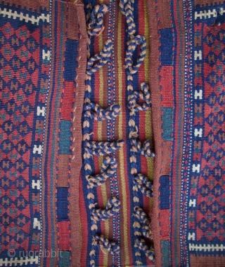 East Anatolian Kurdish Heybe, Flatweave, overall very good condition, complete piece                      