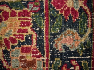 Small rug, worn                              