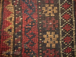 Betltsch, Prayer rug, ca. 1880, splitts, bad condition but age, 112 x 70 cm                   