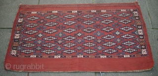 turkoman flatweave, 114 x 62 cm, overall good condition                        