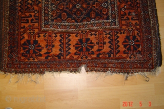 19th century Beluch rug
wool on wool/natural colors
163cmx92
pazyryk antique                         