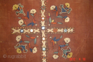19th century taxtil/fragment
suzani/97cmx95cm
pazyryk antique                             